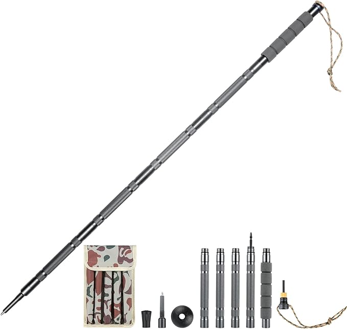 Hiking Pole Detachable Lightweight for Hiking Stick Walking Pole for