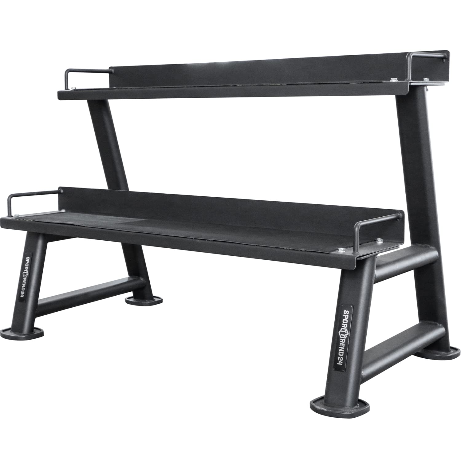Sporttrend 24® Kettlebellständer | Hantelständer Ständer Ablage Rack Aufbewahrung für 10 Kettlebell Kugelhantel Hantel Sport Fitness Athletik Bodybuildung Home Gym Fitnessstudio Fitnessraum Studio