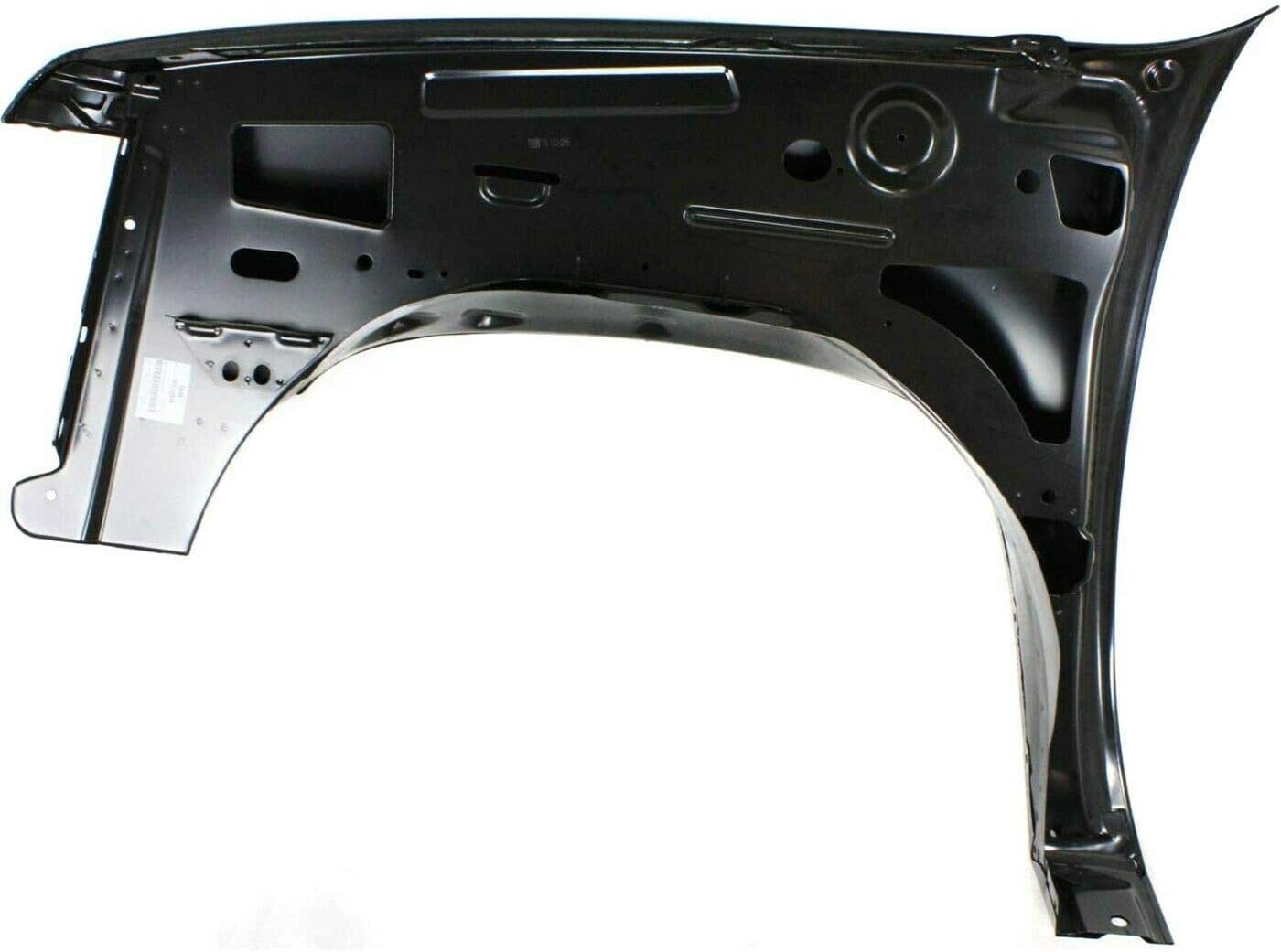 JDICY 1pc Quarter Panel Repair Quarter Panel Patch Front Right Passenger Side Steel Black Primed For Avalanche 2007-2013|Tahoe 2007-2014|Suburban 2500 2007-2013 Car Without Molding Holes XSW0413