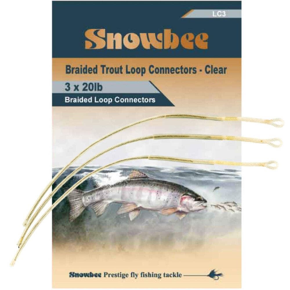 Snowbee loop connectors (clear)