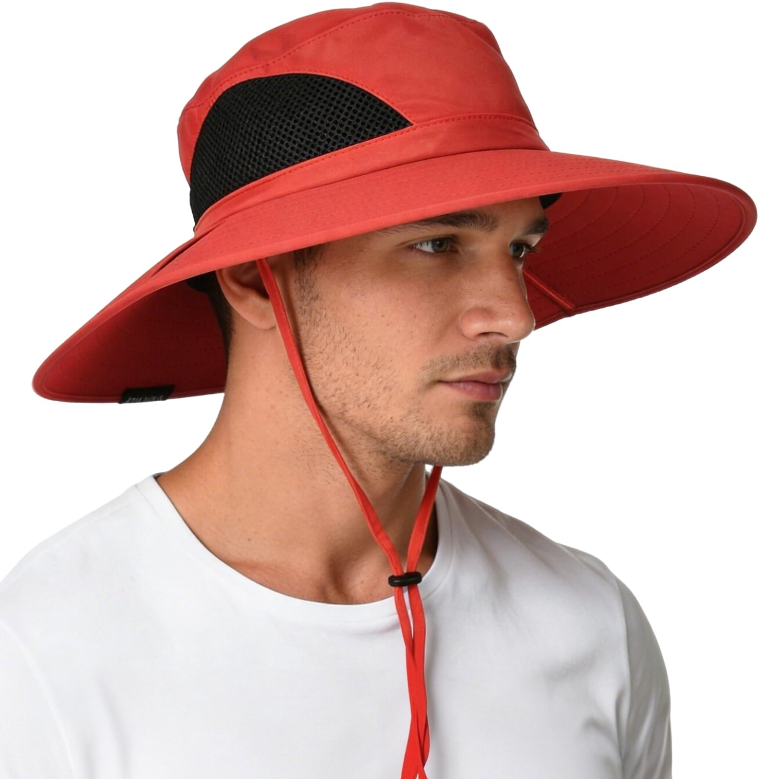 EINSKEY Sun Hat for Men/Women, Waterproof Wide Brim Bucket Hat Foldable Boonie Hat for Fishing Hiking Garden Safari Beach