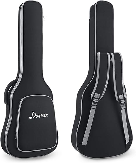 Donner 28 Inch Premium Mandolin Gig Bag Backpack Soft Case Cover Water-Resistant