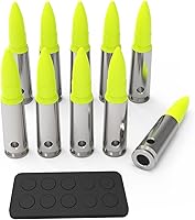 Vista 23 de Artemis Tapas de Seguridad Rondas de Entrenamiento Simuladas Reutilizables Múltiples Estilos con Peso Cercano al Real para Práctica de Fuego en Seco