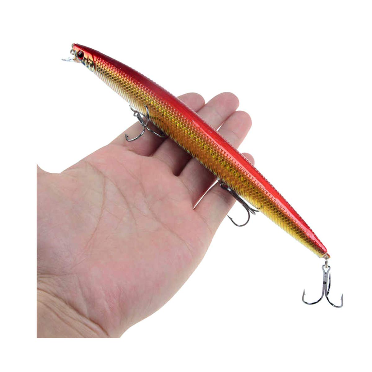 Lot De 2 Leurres De Pêche Crankbait – Mini Cuillères Wobbler Pour Truite – Artificiels