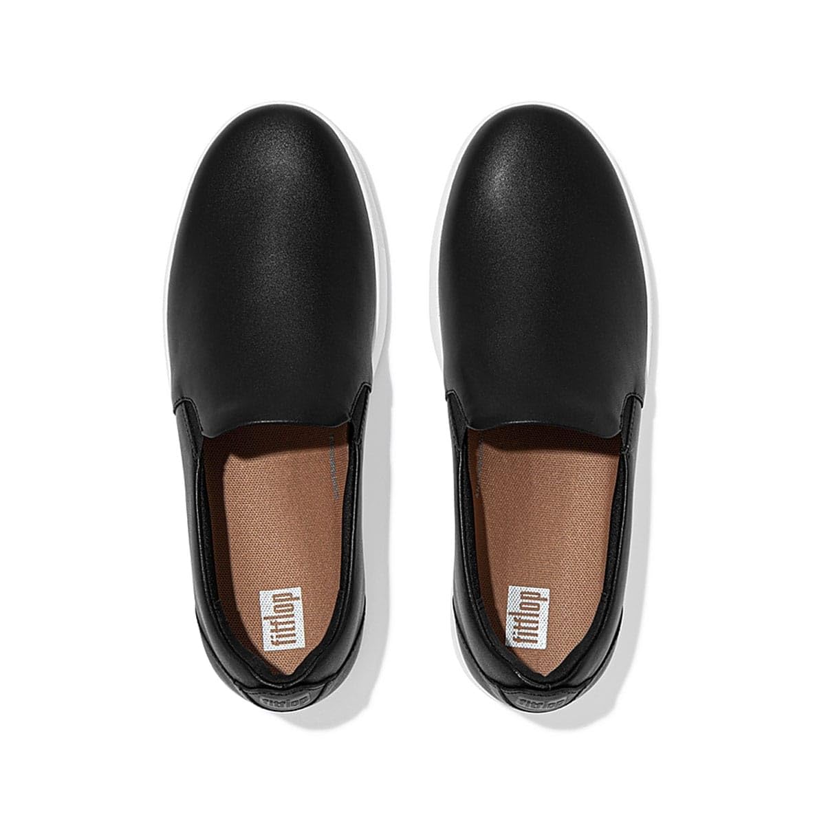 Amazon.co.jp: FitFlop FC7001-050 ラリーレザースリップオンスケート 