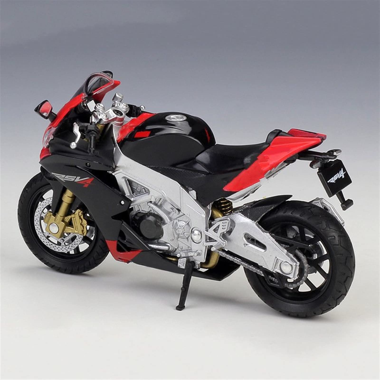 SEYXF Motorbike Toy for Aprilia RS V4 RSV4 Factory Motorcycle Birthday Gift Toys Collection 1/18
