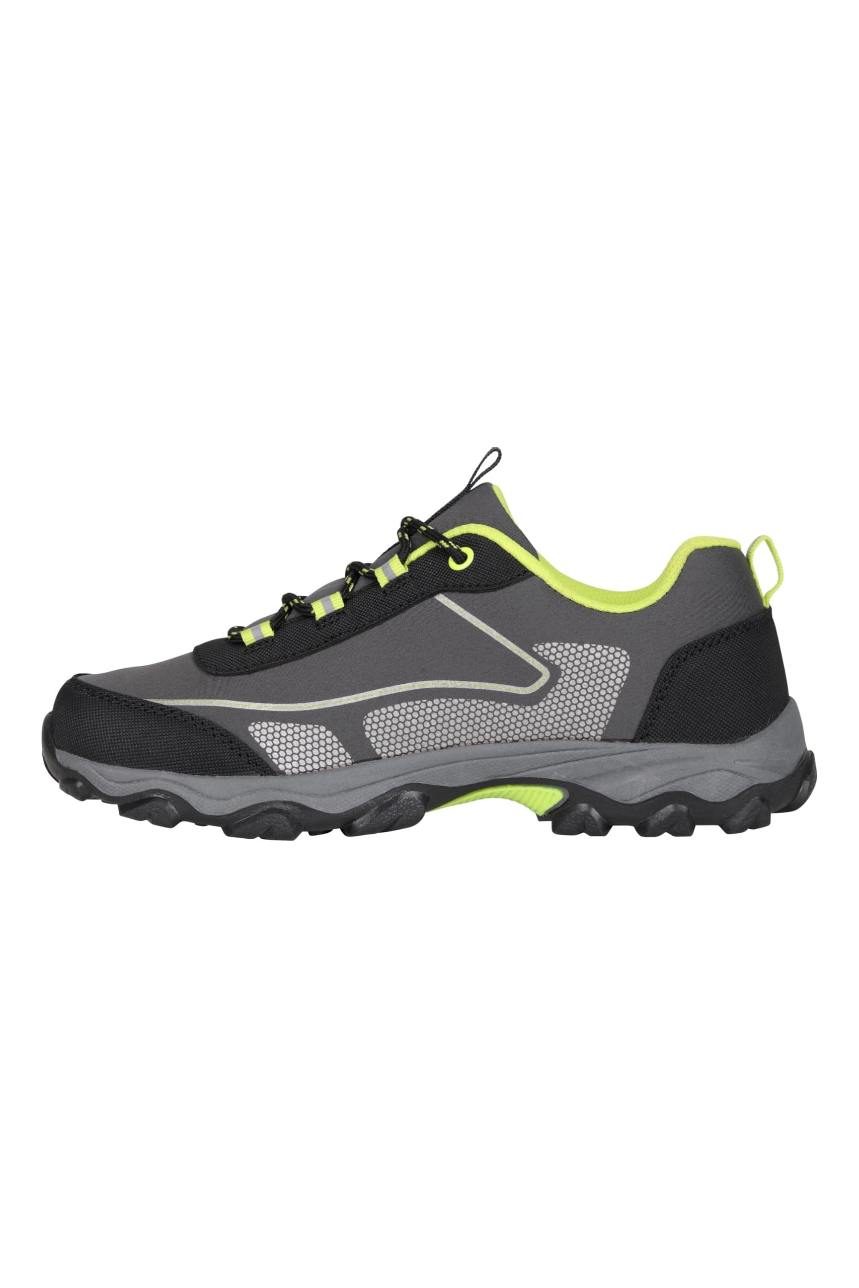 Mountain Warehouse Chaussures Softshell pour Enfants - Durables, Dessus Respirant, Doublure en Maille, Semelle Haute Traction - Printemps été, Marche