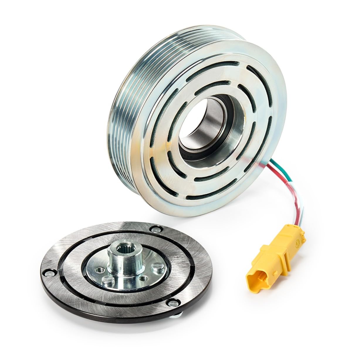 RIDEX 1236M0005 Acoplamiento magnético compresor del aire acondicionado Compatible con PEUGEOT 208 I Hatchback CA, CC