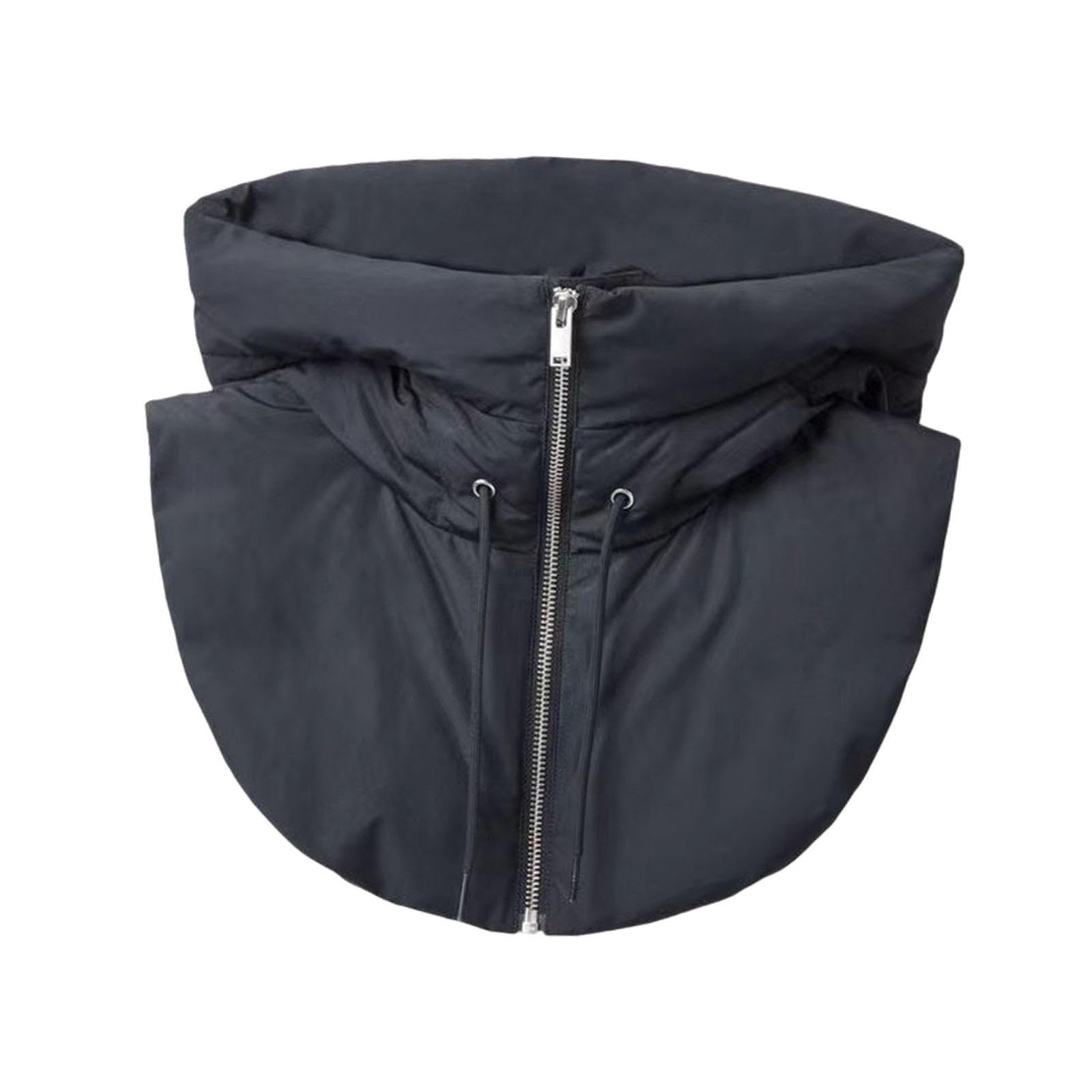 Hooded Fake Collar Hooded Vest Top for Women Men Lightweight Detachable Vest Black Clothing Shoes & Accessories | Other Clothing Shoes & Accessories-image-27