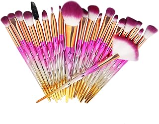 Paquete de 20 brochas de maquillaje con forma...