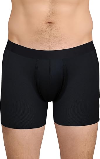 MeUndies Mens Breathe Boxer Brief w/Fly, Moisture Wicking, Anti Odor, Quick Dry Active Mens Underwear 6 Pack