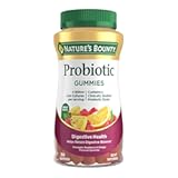 Nature's Bounty Probiotic Gummies, Immune Health & Digestive Balance, Pineapple, Raspberry and Orange Flavor Gummies, 60 Ct