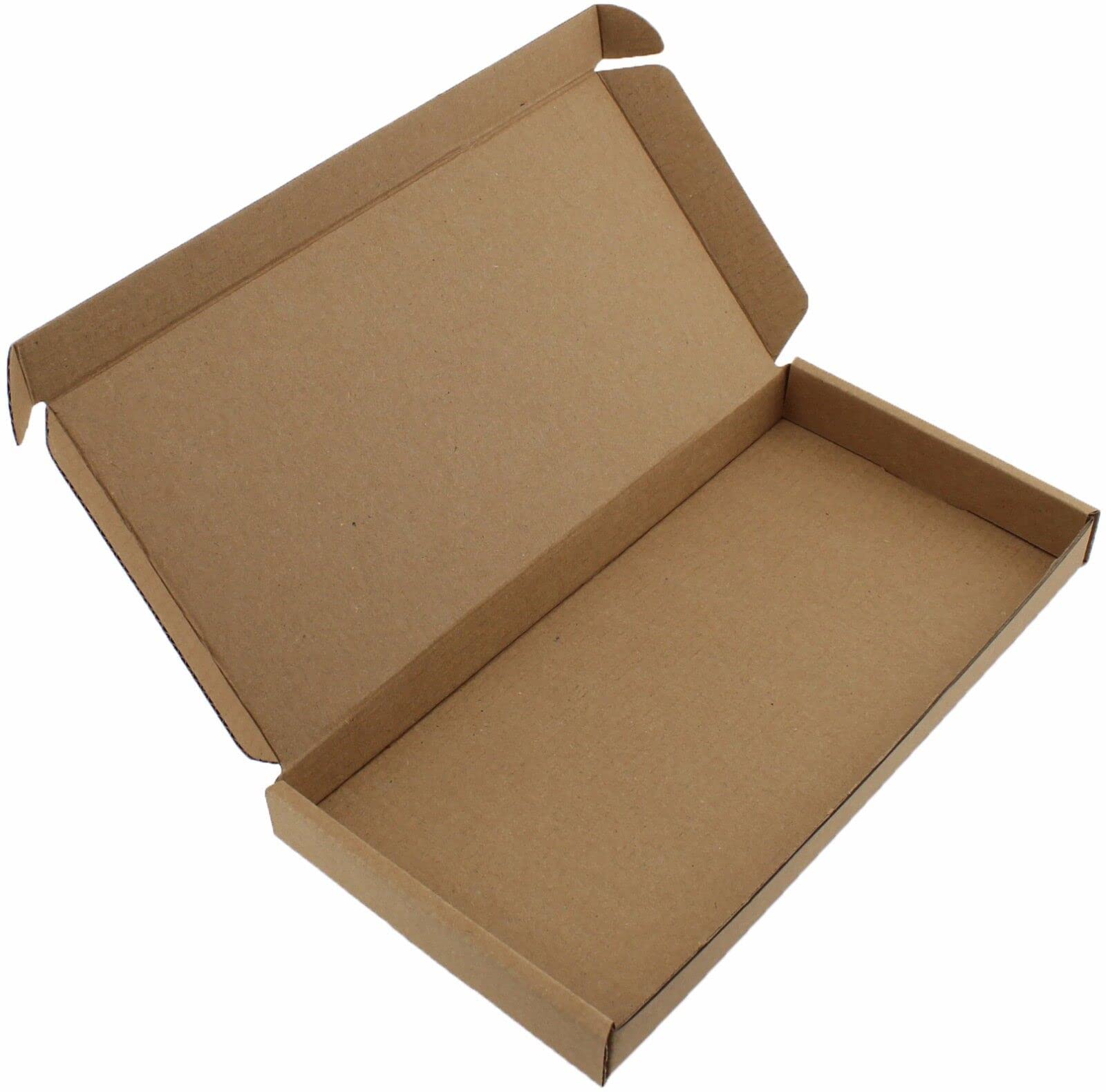 MEG4TEC LARGE LETTER PIP CARDBOARD SHIPPING BOX C4 C5 C6 C7 DL & DEEP BOXES BROWN (DL (22cm x 11cm x 2cm), Number of Boxes: 150)