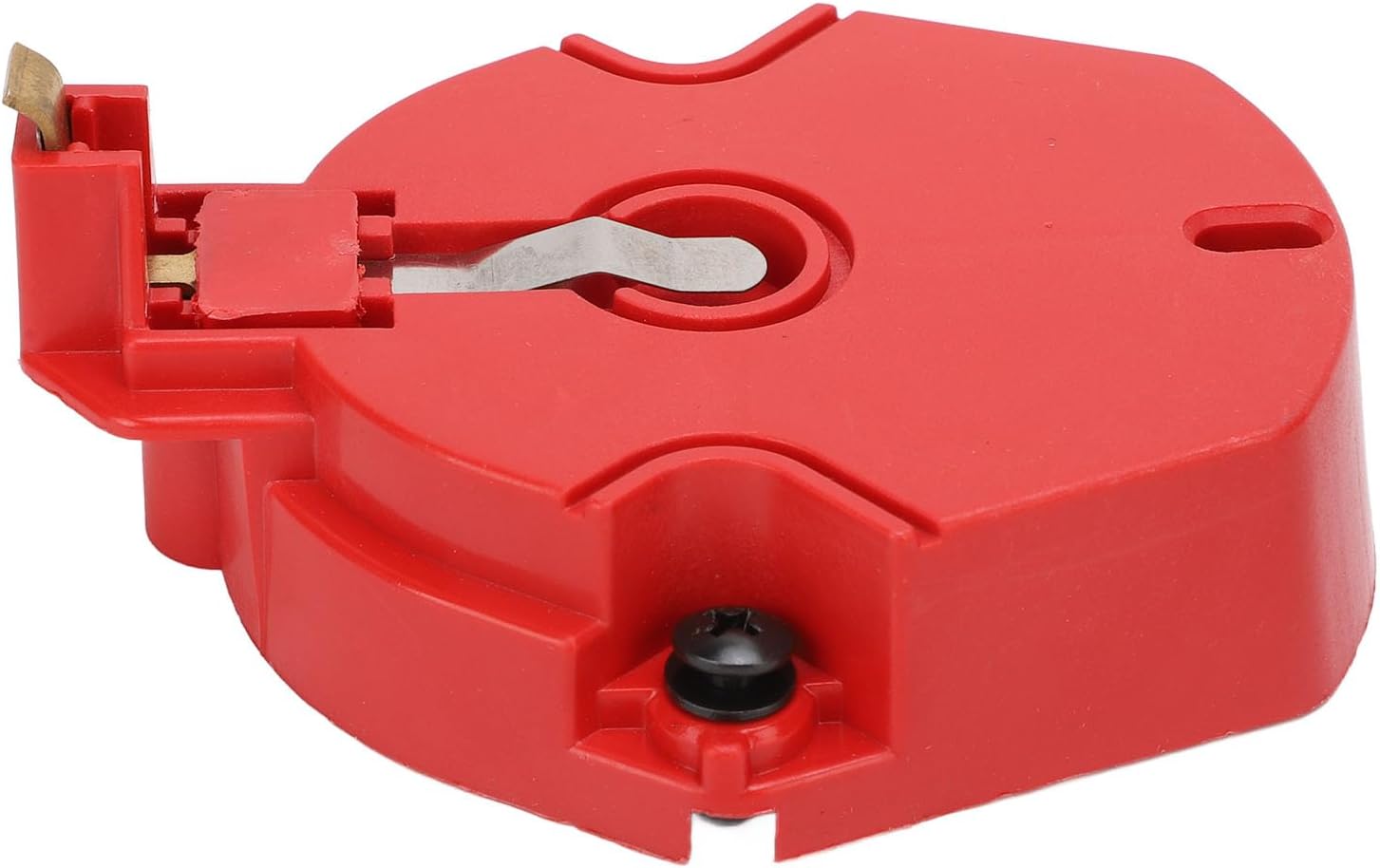 Large Distributor Cap Rotor Kit, Replacement Distributor Cap and Rotor Assembly for K549 SBC 283 305 307 327 350 400 454 396 427 HEI Ignition Systems (Red)