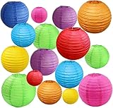 Paper Lantern Hang on a Wall, 11 PCS Color, Other Papel picado Banner Fiesta Decorations, The Ceiling Together to Coordinate with Other Hanging pom pom Decorations.