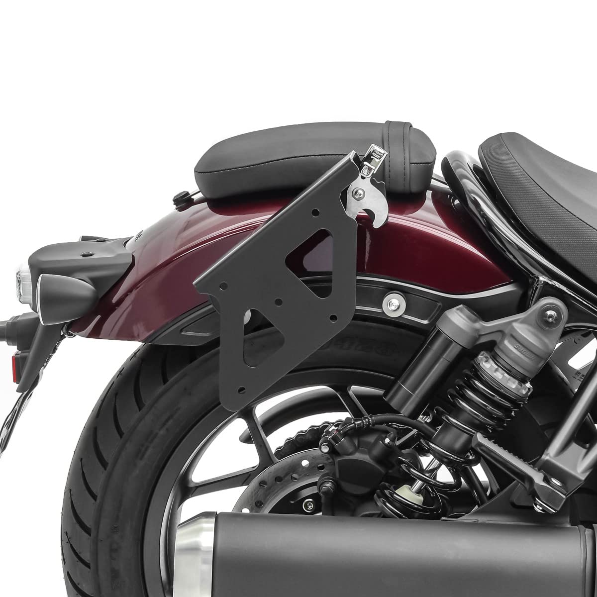 Set 2X Seitenkoffern mit Halter QL kompatibel mit Honda Rebel 1100 CMX 21-25 Nevada