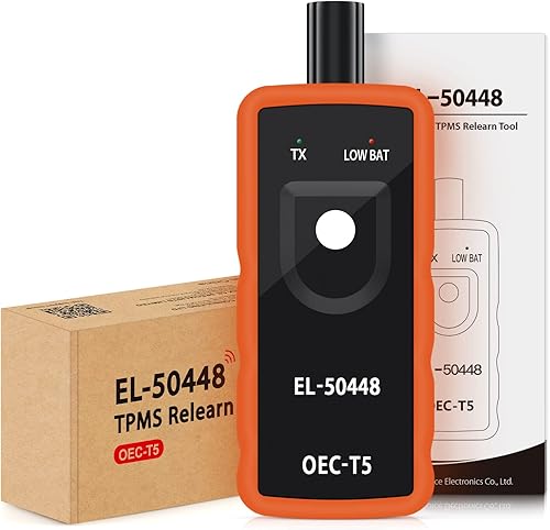 Miniatura 8 de JDIAG EL-50448 Herramienta de restablecimiento TPMS para el sistema de monitoreo de presión de neumáticos automático de GM, sensor de activación