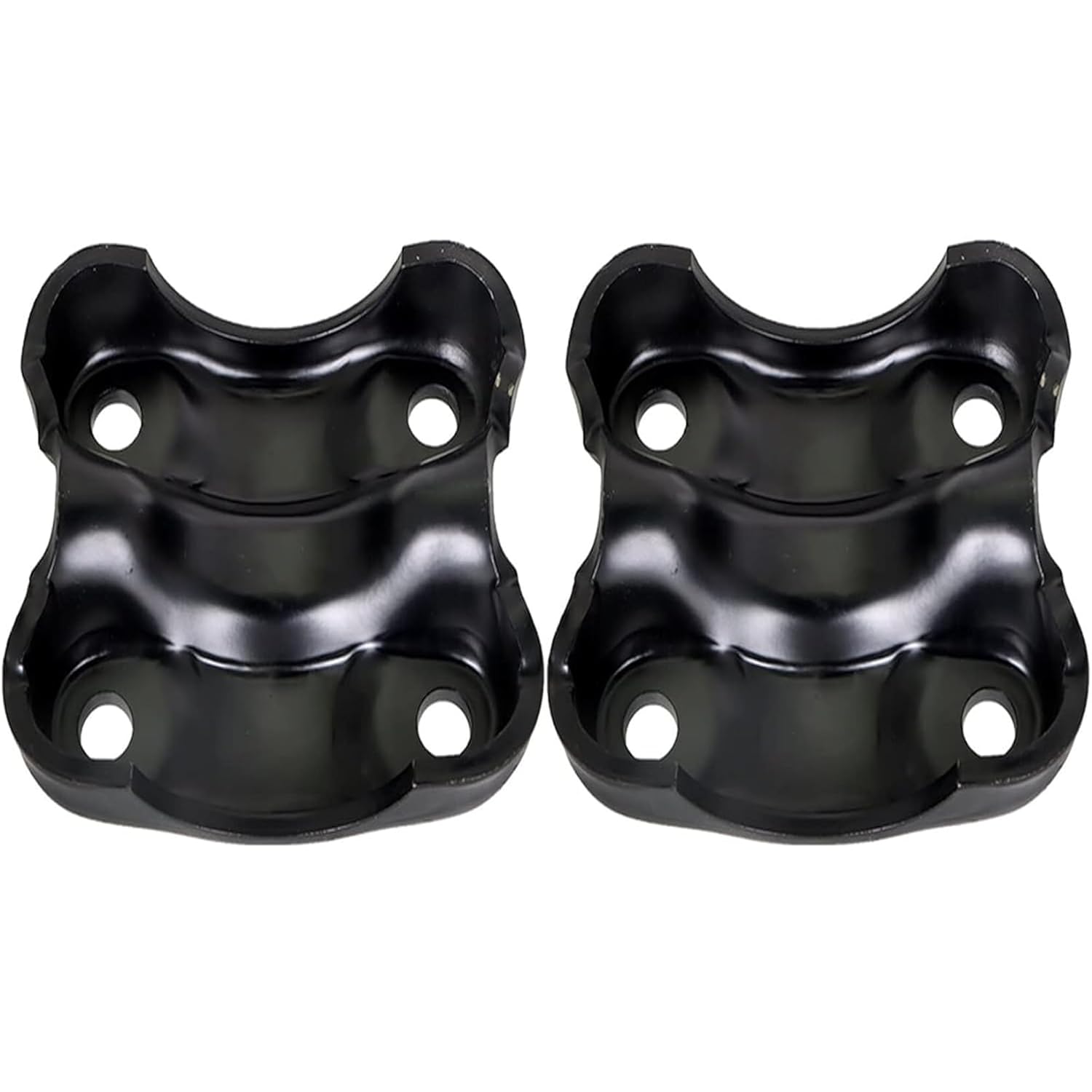 2x Leaf Spring Axle U-Bolt Plate Kit Compatible with Chevrolet GMC C1500 C2500 C3500 K1500 K2500 1988-2000 Replaces 15592588