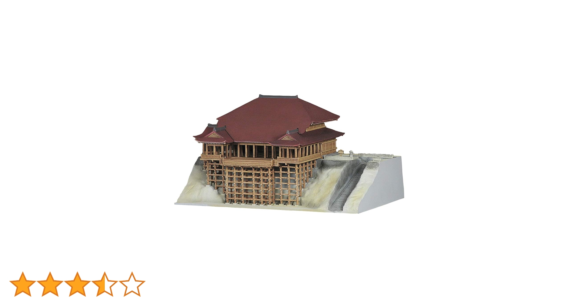 【未組立】フジミ　1/400 国宝　清水寺舞台　ゴールド　プラモデル　建築物 Amazon | フジミ模型 建物モデルシリーズ No.11EX-1 1/400