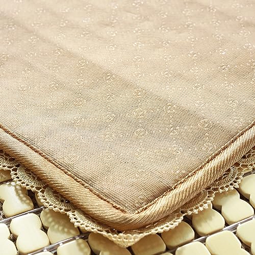Alfombra de bambú tipo mahjong de 60x165cm para cama y sofá 6