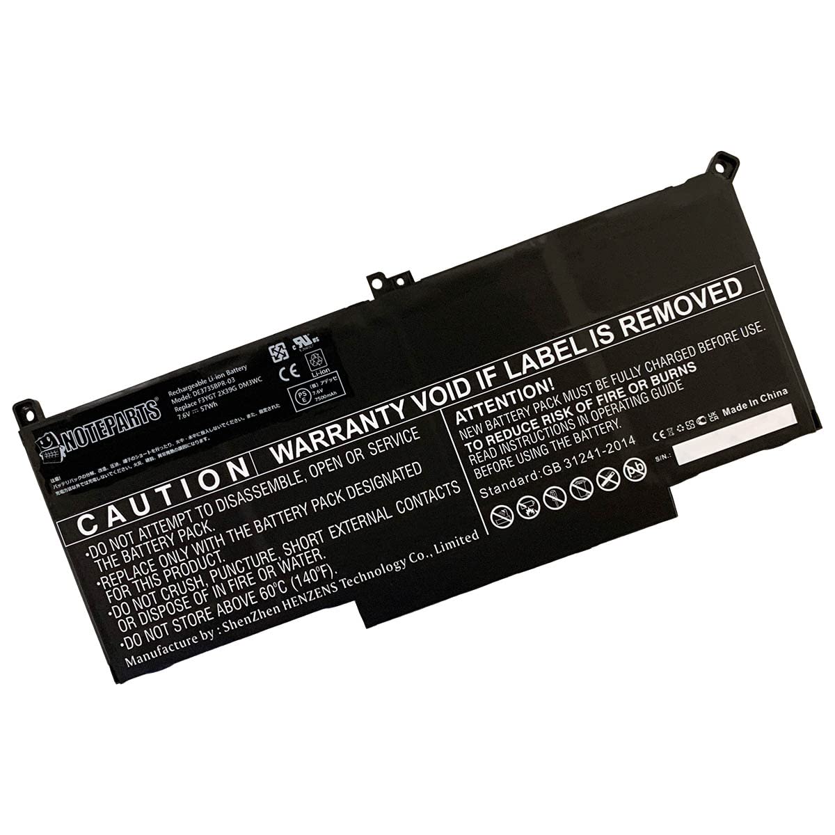 純正 DELL Latitude E7280 7290 7380 バッテリー Amazon.co.jp: 【NOTEPARTS】Dell デル Latitude 7280 7290 7380 7390