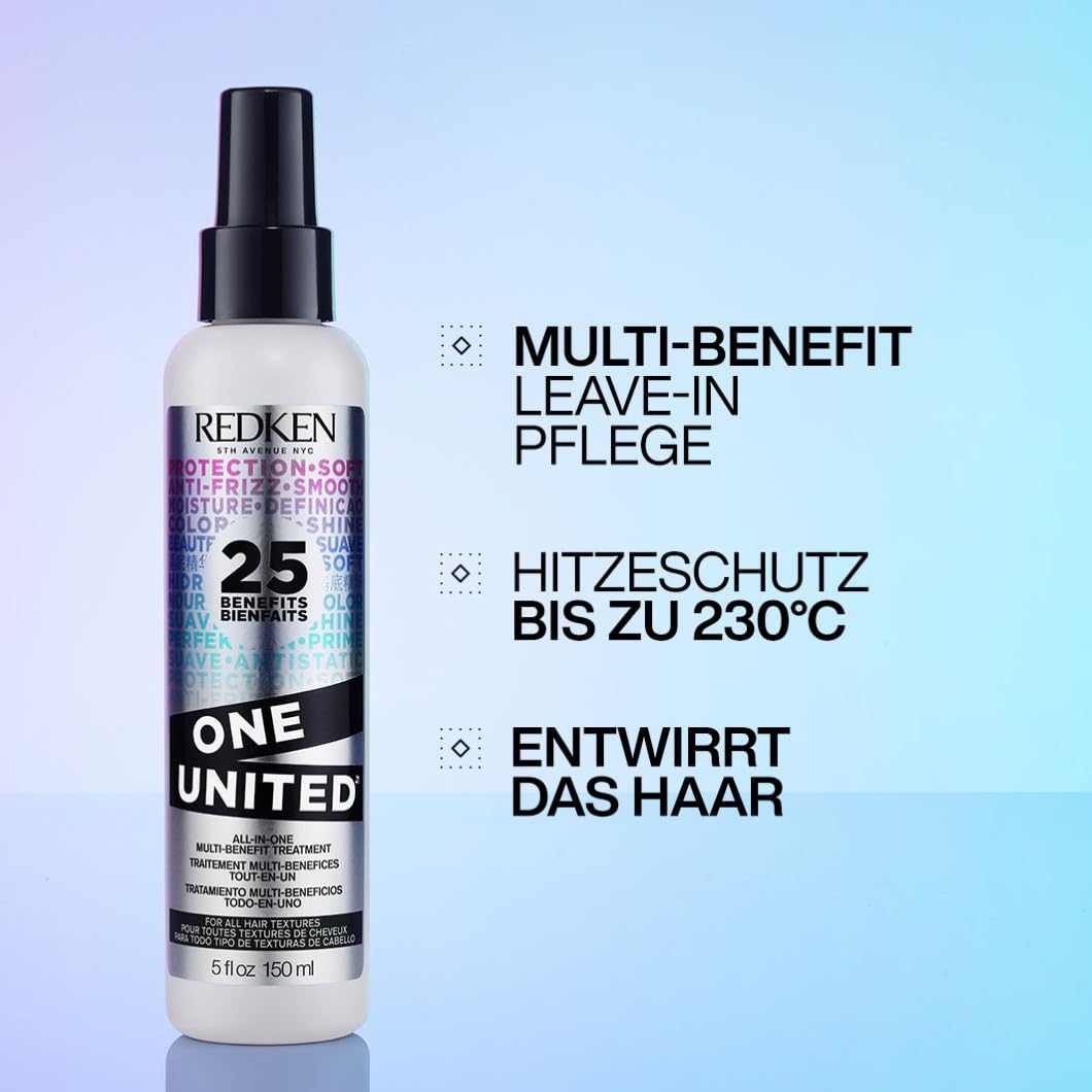 Redken Volume Injection Weihnachtsset, Geschenkset mit Volume Injection Shampoo, Conditioner und One United Multi-Benefit-Spray für feines Haar, Für sofortiges Volumen, Kraft, Feuchtigkeit und Glanz
