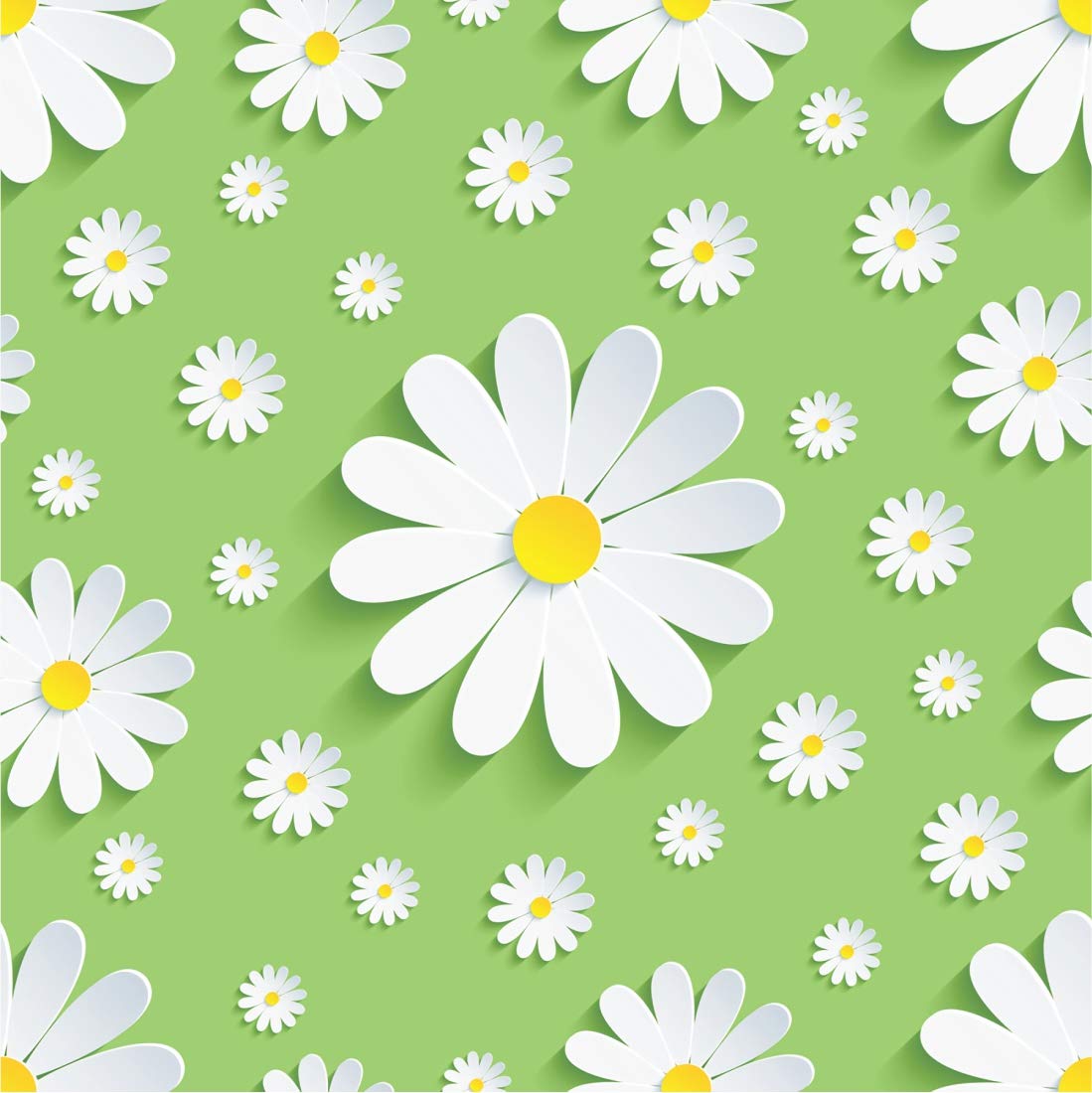 WallDaddy Polyvinyl Chloride Self Adhesive Wallpaper Model Name Green and White Flower Size Large (40x300)cm Roll (B08NVVL85N) Amazon Price History, Amazon Price Tracker