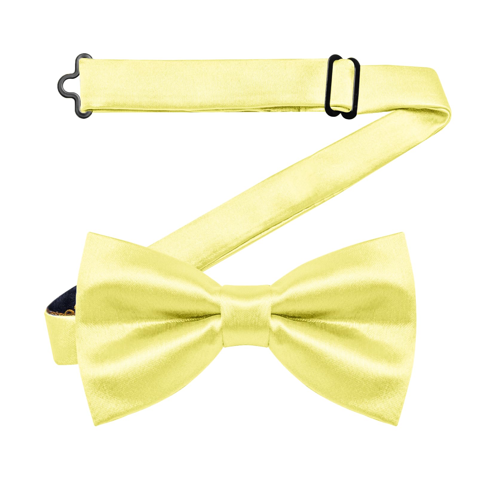 YourTies Bow Ties for Men Pre-Tied Adjustable Bow Tie Coloful Satin Bowtie