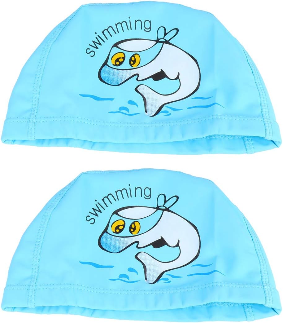 BESPORTBLE 2 Pcs Swimming caps Swimming Hats Diving Cap Swim Bathing caps Swimming