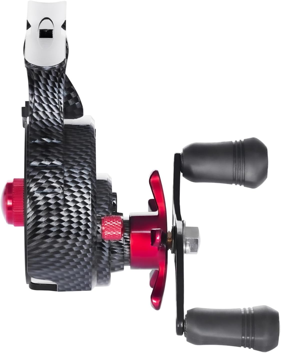 Ice Fishing Reel with Microcosmic Magnetic Slows Drops Durability Winter Fishing Reel for Cold Conditions