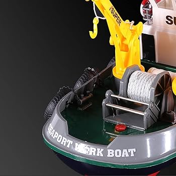 Amazon.co.jp: HJLXMF RCボート RC消防艇 RCレーシング船 2.4Ghz