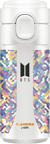 Bangtan - Botella de agua para niños botella de agua al vacío taza de acero inoxidable 304 a prueba de fugas botella deportiva taza de bebida de 10