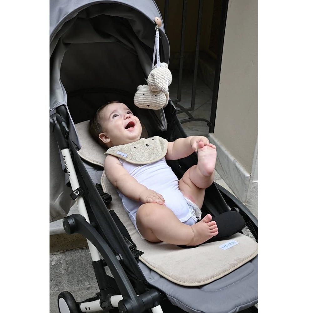 AIR 'N GO MATERASSINO UNIVERSALE PER PASSEGGINO BAMBOOM CAMMELLO 104-157-047
