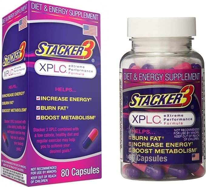 NVE Pharmaceuticals Original Stacker3 XPLC 80 Capsules