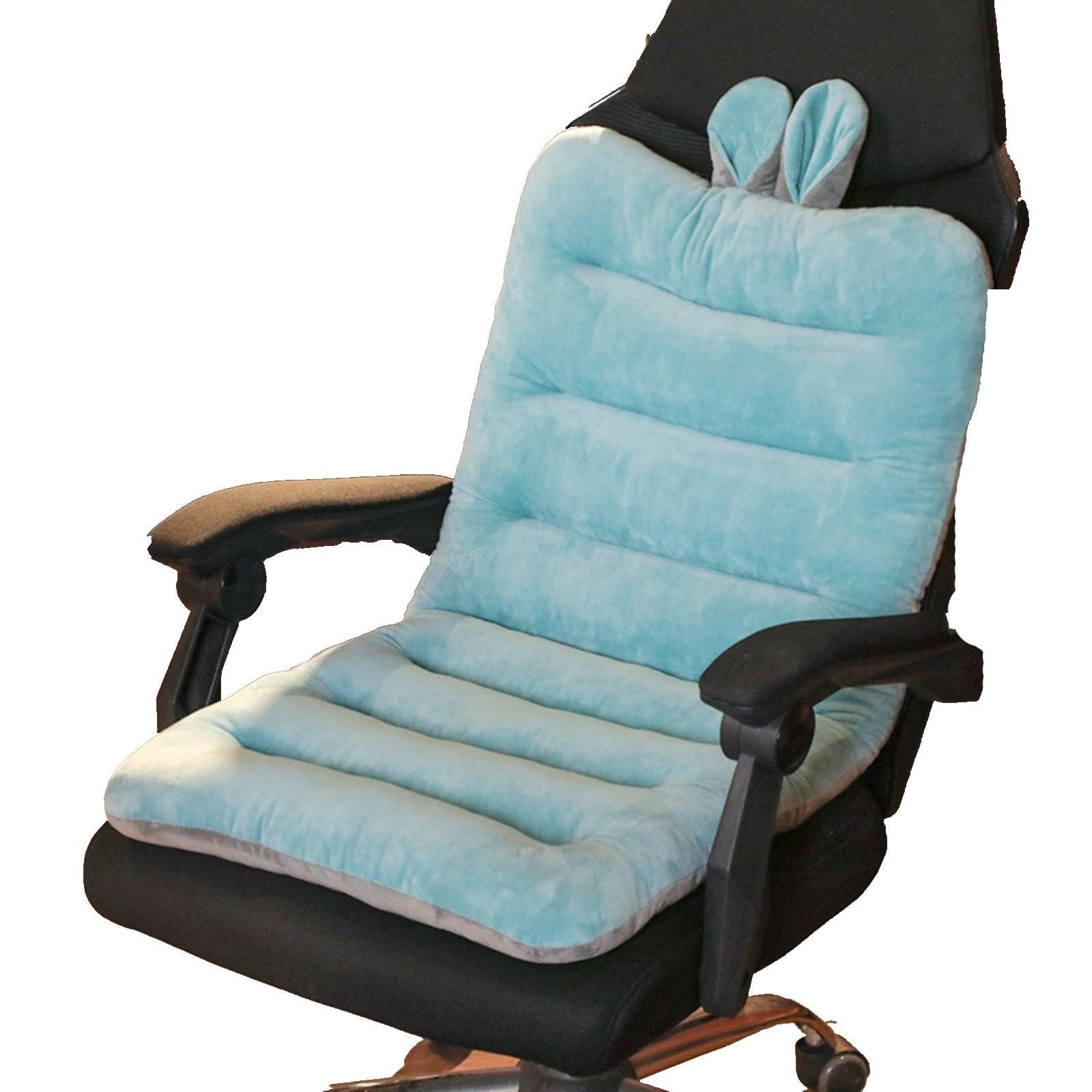 RABNZHDEO Office Chair Cushions For Back And Butt, Seat Cushions For Coccyx, Tailbone And Back Pain Relief, Comfort Butt And Lumbar Seat Cushion(Blue)