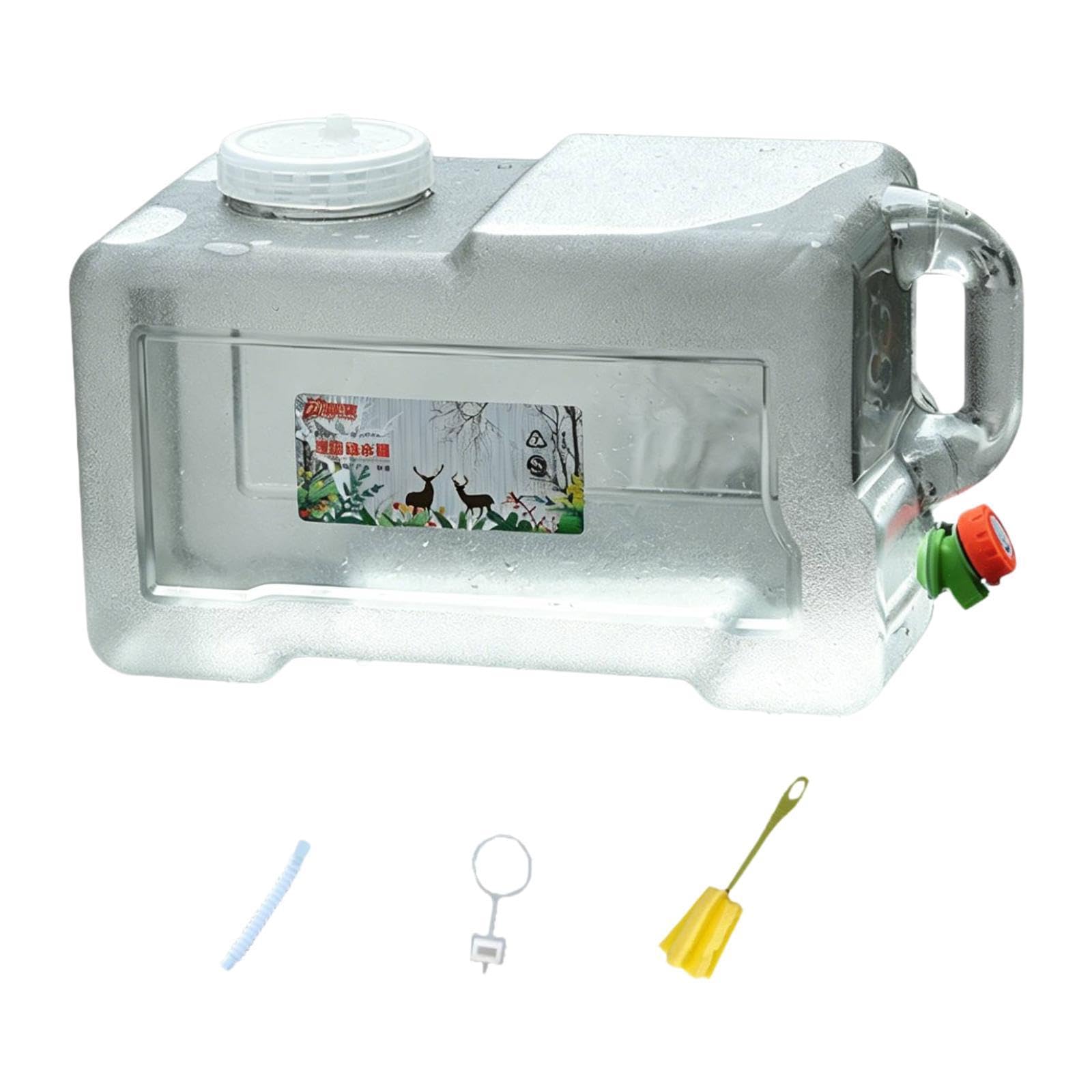 Camping-Wasserbehälter, Outdoor-Eimer, Tank, Verlängerungsschlauch, Getränkespender, Wasserbehälter für, Händewaschen, Picknick, Grillen