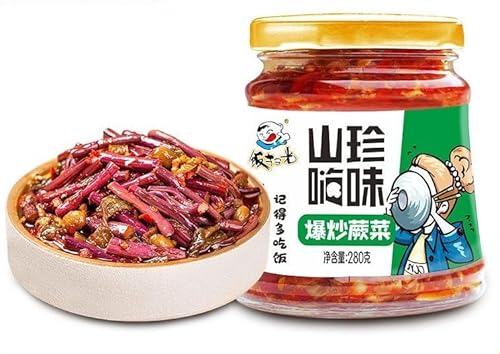 ??光爆炒?菜280g/罐,下?什?咸菜 美味川菜系列小吃【爆炒香磨A竹笋、蕨菜、金?磨z,爆炒漬物、ご飯五目漬物、おいしい四川料理シリーズ軽食【椎茸、タケノコ、ワラビ、エノキの炒め物】、香辛料前菜、唐辛子味噌、湖南貢菜、おいしい健康野菜、酸辣下料理、中華