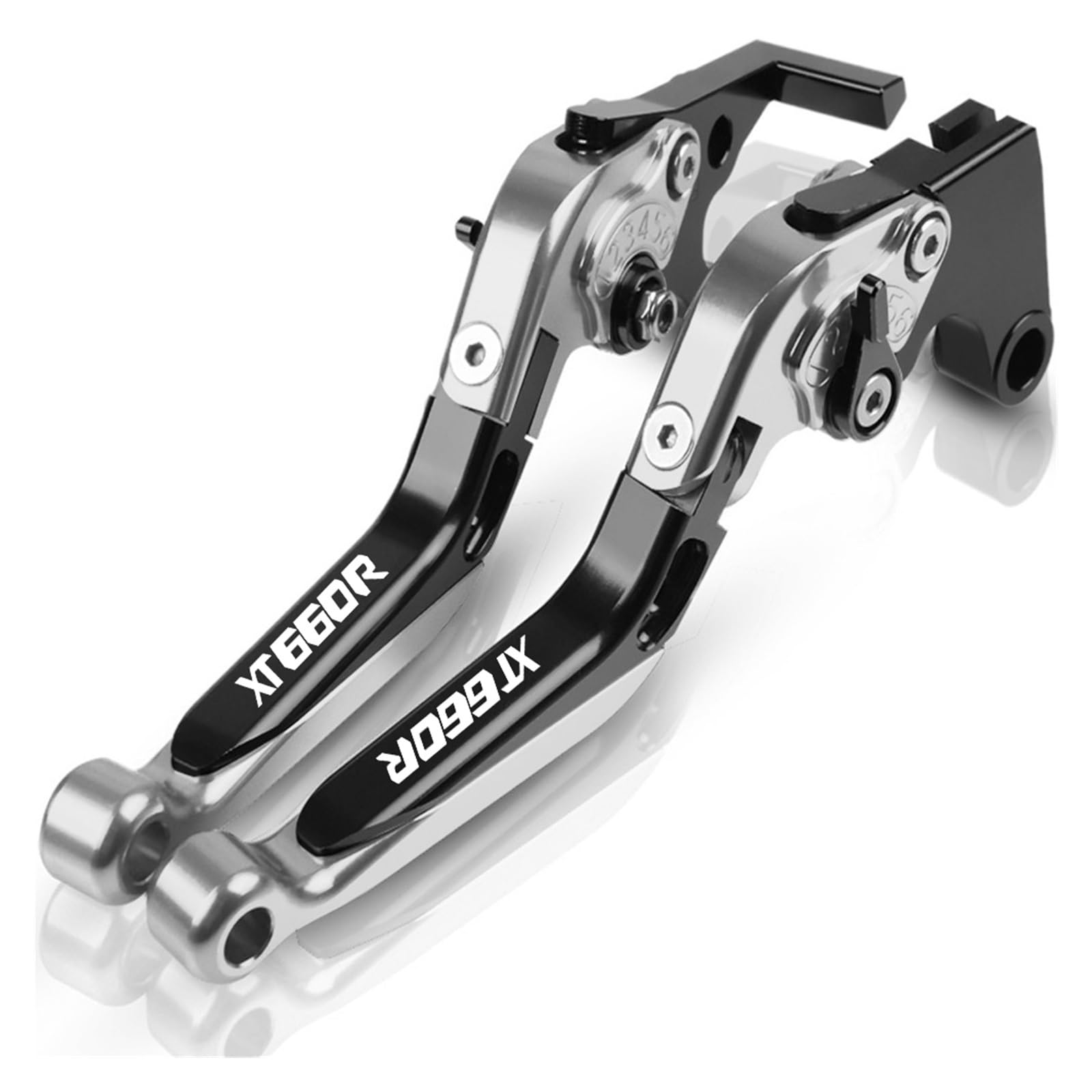 LVTFCO manetas para Moto para Y-AMAHA XT660R XT 660 2004 2005 2006 2007 2008 2009-2017 2016 2015 Palancas Ajustables para Motocicleta Palanca De Embrague (Color : XT660R 04-17)