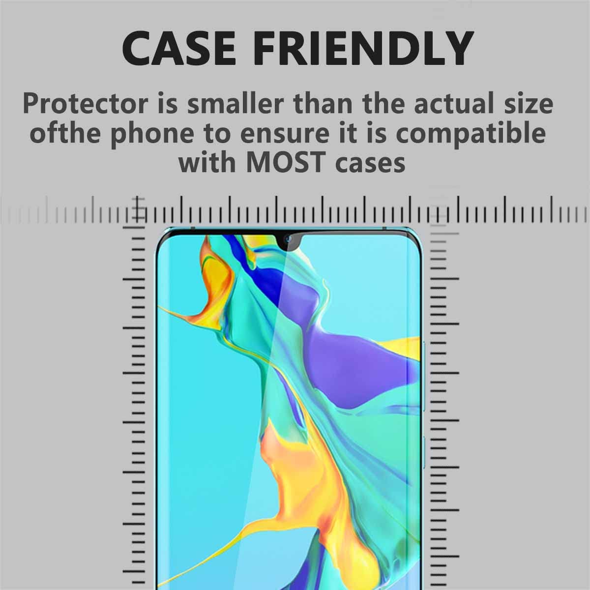 Arrière Verre Trempé Pour Huawei P30 Pro + Camera Lens Protecteur