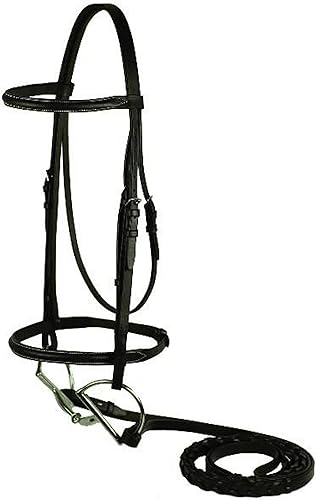 GATSBY LEATHER COMPANY 282510 - Brida de snaffle liso Havanna Brown, Caballo