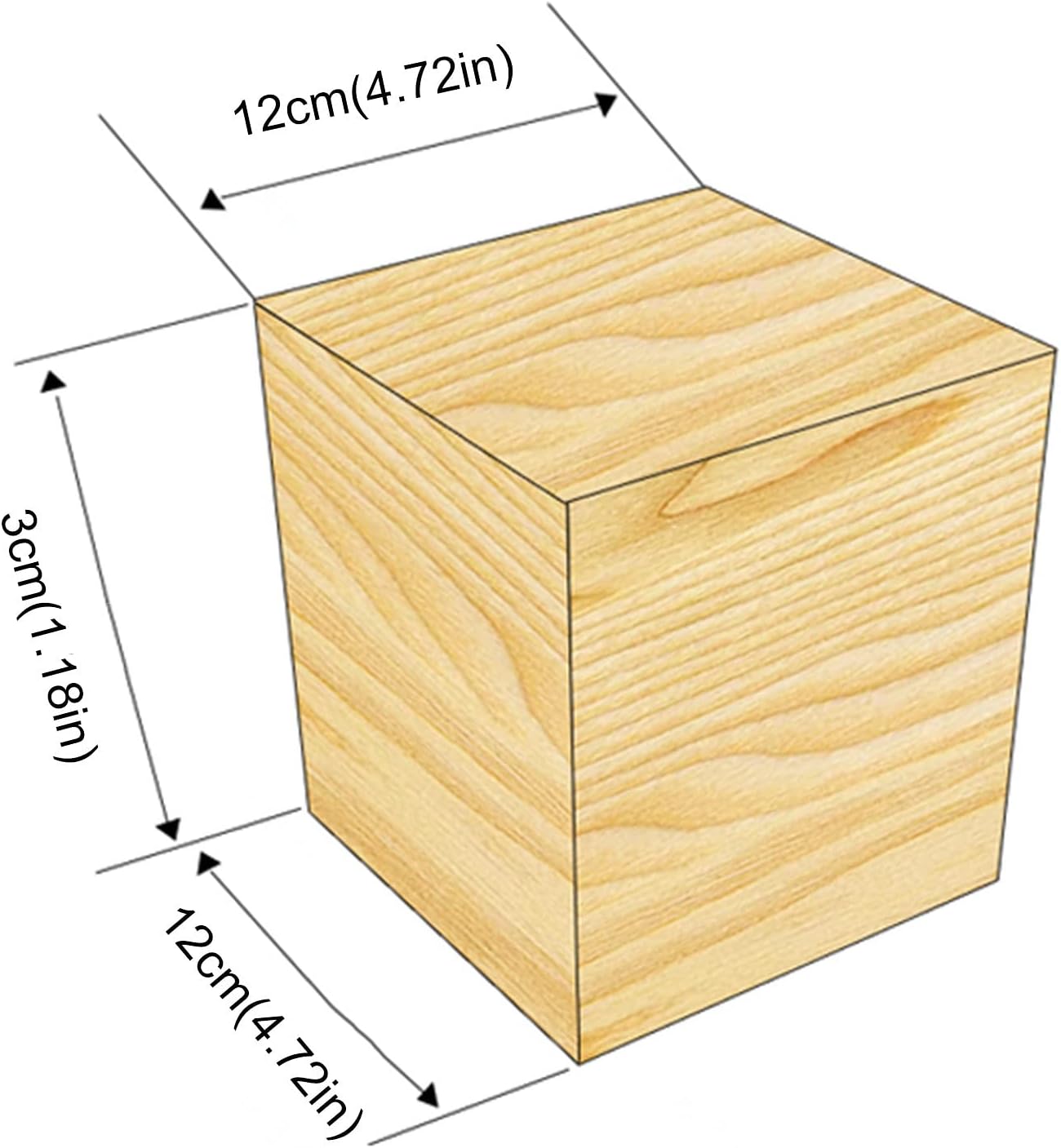 Square Table Legs,Furniture Legs Wooden,Cabinet Legs,Bed Legs,Sofa Legs,Furniture Heightening Cushions,DIY Furniture Feet,Coffee Table Dining Table Desk Support Legs,4 Pcs,Wood-12×12×3cm