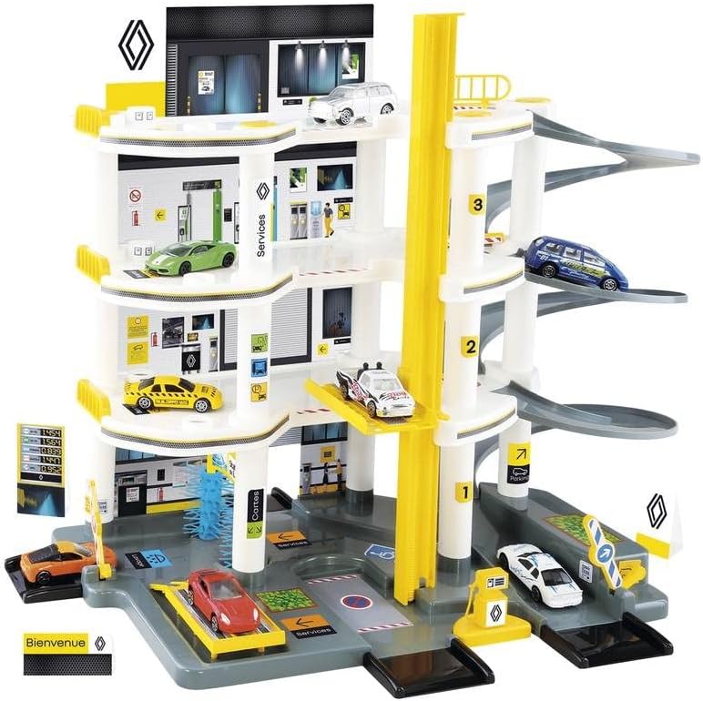 STARLUX Renault 401305 Large Garage with Complete Service Station, 4 Levels, from 3 Years