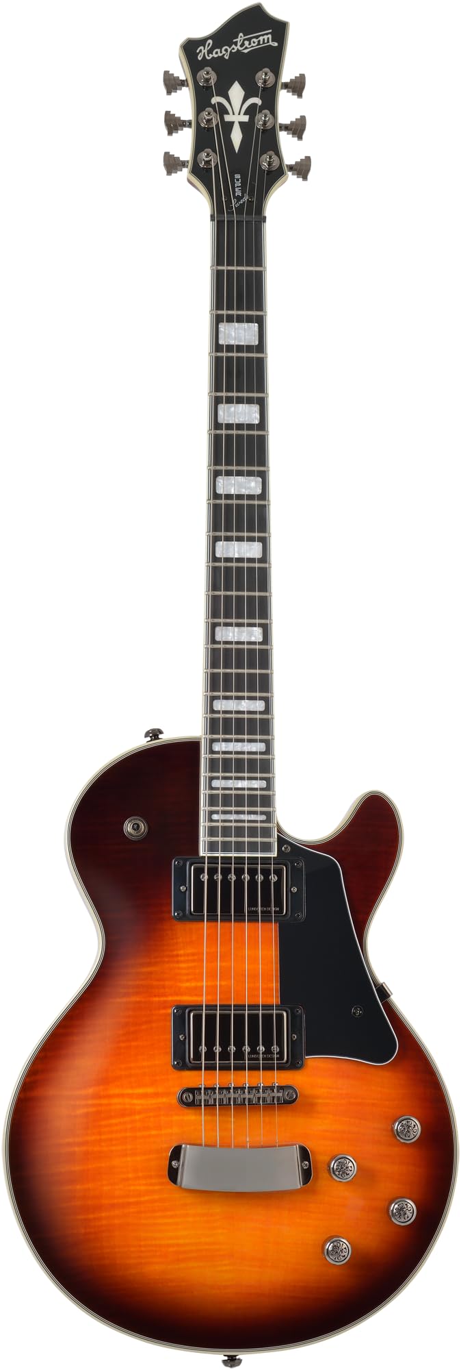 Hagstrom Super Swede LTD Tiger Burst Electric Guitar