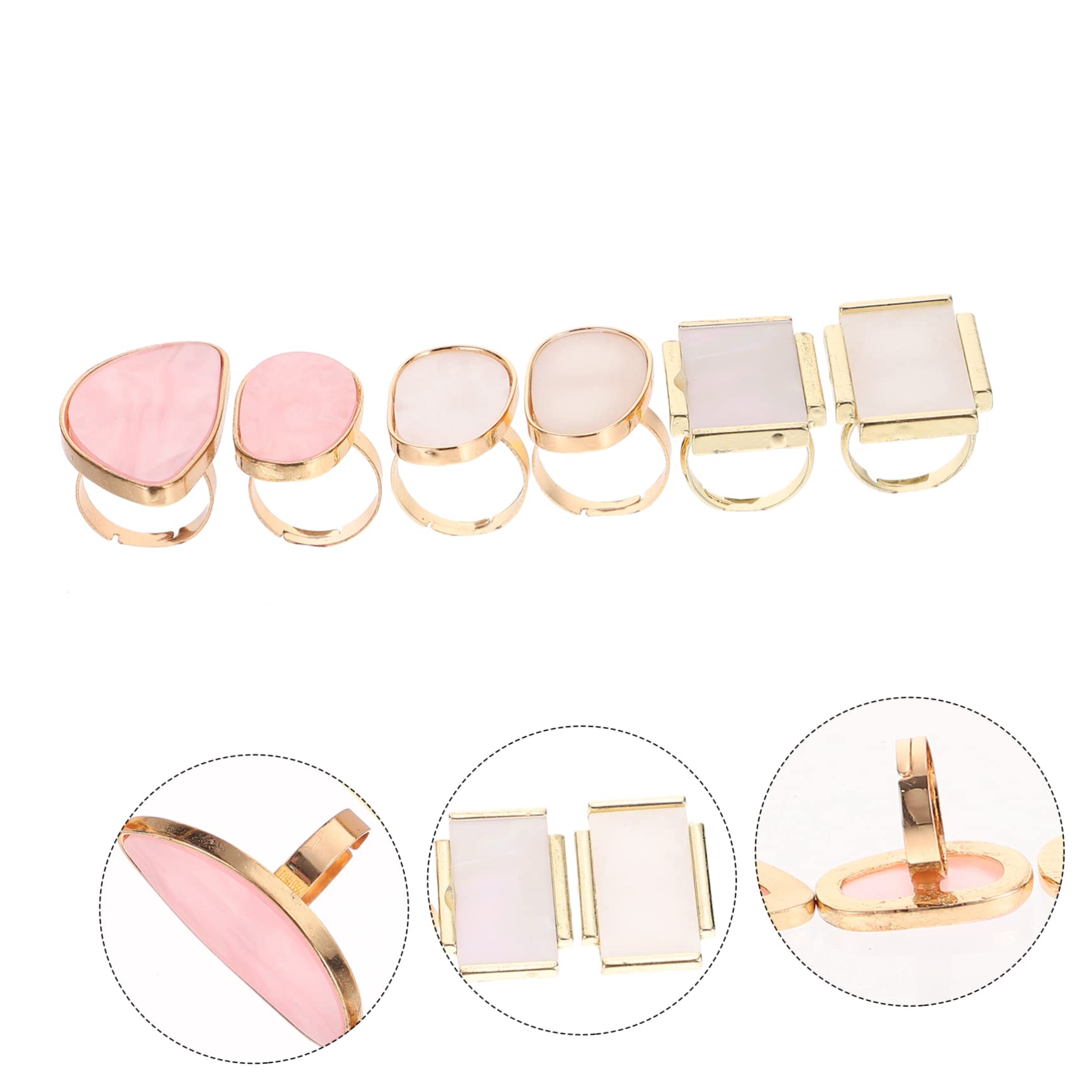 Mipcase 18pezzi Palette Per Miscelazione Unghie Design Professionale Per Nail Art Facile Da Pulire e Adatto Gel e Smalti Per Make up e