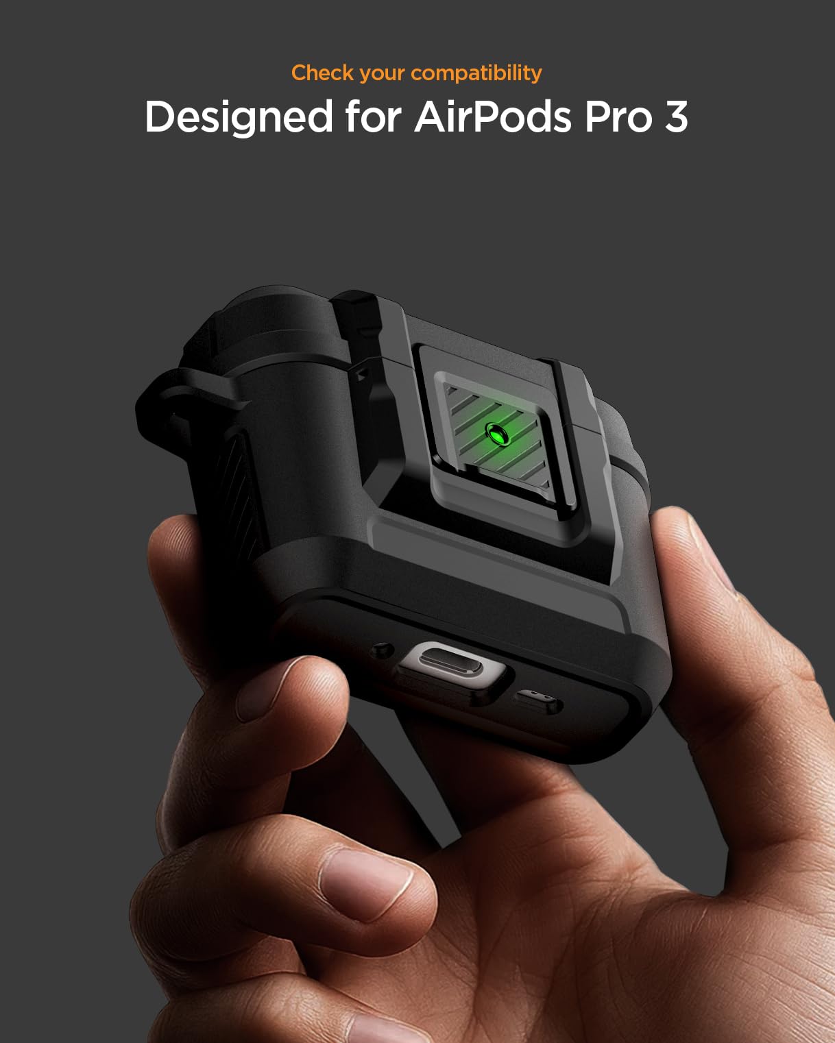 Amazon.com: Spigen for AirPods Pro 3 Case, Lock Fit Compatible