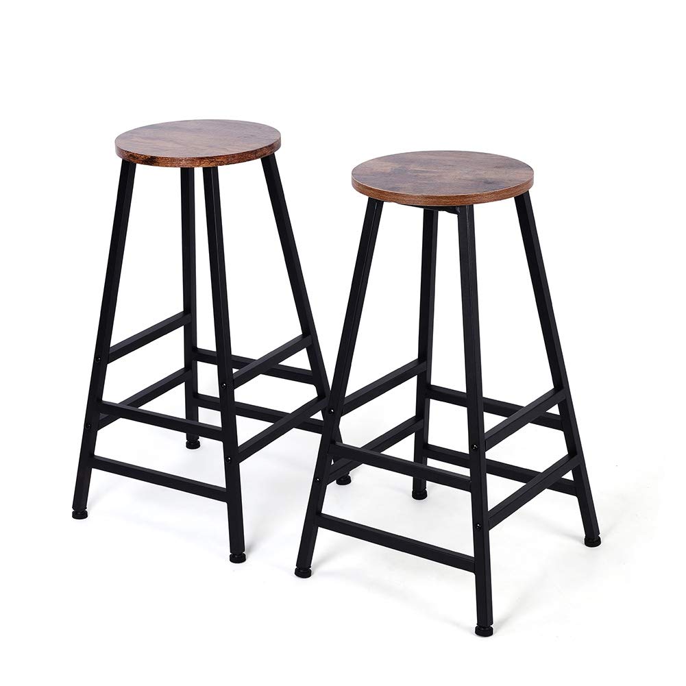US Fast Shipment Quaanti 28Inch Bar Stool Bistro Square