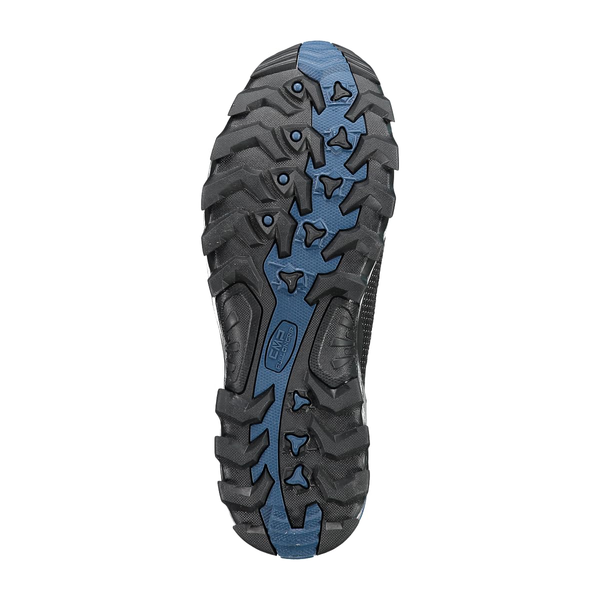 CMP Rigel Low Trekking Shoes Wp, Scarpe da trekking Uomo, Blue Ink-Yellow Fluo, 40 EU