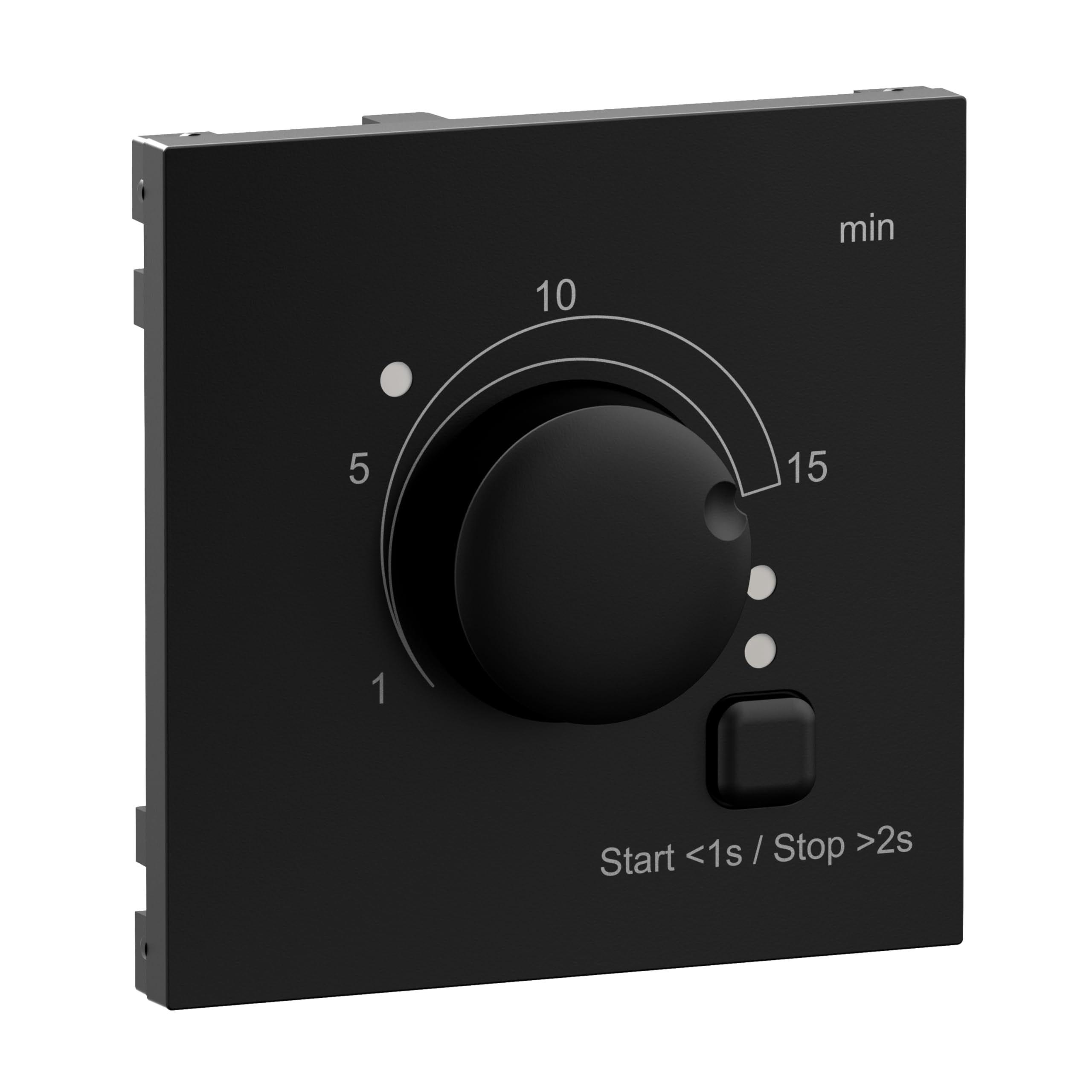 LEGRAND, Seano 765335 Cover for Timer Switch 0-15 Minutes Painted Black