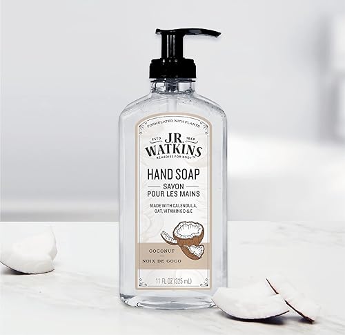 Miniatura 5 de JR Watkins - Jabón de manos en gel jabón líquido perfumado para el baño o la cocina fabricado en EEUU y libre de crueldad 11 onzas líquidas coco