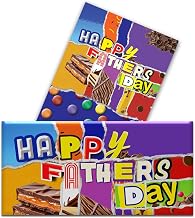 2 X Happy Father's Day Chocolate Novelty Wrappers Insults Joke Secret Santa Love Gift Present Rude Funny (chocolate bar NOT included)